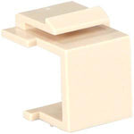 Snap-in Keystone Wallplate Blank Insert Ivory - oneprizes.com