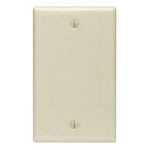 Blank Wall Plate Ivory Smooth Face - oneprizes.com