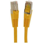 10Ft Cat6 Shielded (SSTP) Ethernet Network Cable Booted Yellow - oneprizes.com
