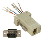 DB9 Male to RJ45 Modular Adapter Ivory - oneprizes.com