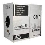1000Ft Cat.6 Solid Cable Plenum (CMP) Gray - oneprizes.com