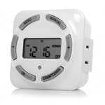 Weekly Digital Timer AM/PM Display 2-Prong Plug - oneprizes.com