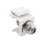 Snap-in F Type F/F Keystone Module White - oneprizes.com