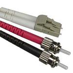 2M LC-ST Duplex Multimode 50/125 Fiber Optic Cable - oneprizes.com