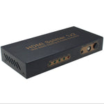 1x2 HDMI Splitter with Audio Extractor Toslink / Digital Coaxial Audio S/PDIF, 3.5mm - oneprizes.com