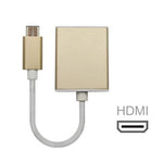 6 Inch USB 3.1 Type C G1 to HDMI Female Adapter Aluminum 4Kx2K - oneprizes.com