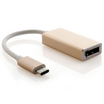 6 Inches USB 3.1 Type-C G1 to DisplayPort Female Adapter 4Kx2K - oneprizes.com