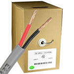 1000Ft 18AWG/2 Power Wire CMR Gray - oneprizes.com