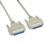 15Ft DB25 M/M Serial Cable 25C Straight - oneprizes.com
