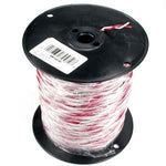 500Ft 18/2 Solid Red/White Bell Wire - oneprizes.com