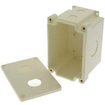 2-Port Industrial Watertight Surfacemount Box for Bulkhead RJ45 Jacks - oneprizes.com