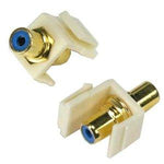 RCA Blue F/F Keystone Module White Plate - oneprizes.com