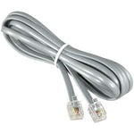 14Ft RJ11 Modular telephone Cable Straight - oneprizes.com