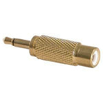 3.5mm Mono Plug to RCA Jack Adapter Gold Plated - oneprizes.com