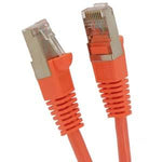 75Ft Cat6 Shielded (SSTP) Ethernet Network Cable Booted Orange - oneprizes.com