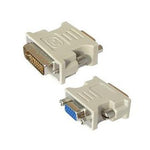 DVI-I Dual Link Male (24+5) / VGA (DB15HD) Female Adapter - oneprizes.com