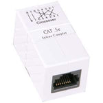 Cat.5e RJ45 Inline Crossover Coupler White - oneprizes.com