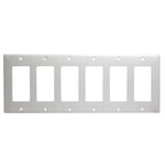 6 Gang Decora Wall Plate White (GFCI) - oneprizes.com