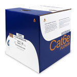 1000Ft Cat.6 Solid Cable Plenum w/Spline (CMP) Blue - oneprizes.com