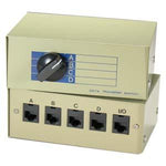 RJ11/12 4Way Manual Switch Box - oneprizes.com