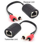 RCA Red White Audio Over Cat5 Cat5e Cat6 - oneprizes.com