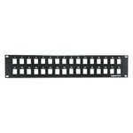 2U 19" 32port Blank Panel for Keystone Jack - oneprizes.com