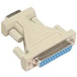 DB9-M/DB25-F Serial Adapter, Thumbscrew(DB25)/Thumbscrew(DB9) - oneprizes.com