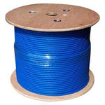 1000Ft Cat.6 23AWG Solid Wire Shielded (FTP) Blue - oneprizes.com