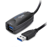 16Ft SuperSpeed USB 3.0 Active Repeater Cable A-Male to A-Female - oneprizes.com