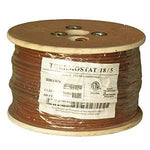 500Ft 18/5 Unshielded CMR Thermostat Cable Solid Copper PVC - oneprizes.com
