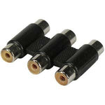 Triplet RCA Inline Coupler - oneprizes.com