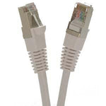 7Ft Cat6 Shielded (SSTP) Ethernet Network Cable Booted White - oneprizes.com