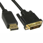 3Ft Display Port Male to DVI Male Cable - oneprizes.com