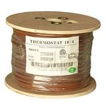500Ft 18/4 Unshielded CMR Thermostat Cable Solid Copper PVC - oneprizes.com