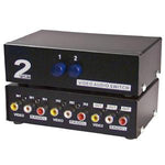 2 Way Audio Video (3RCA) Input Selector - oneprizes.com