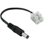 Power supply Plug 2.1mm w/7" wire, Screw Terminal - oneprizes.com