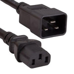 3Ft 14AWG 15A 250V Power Cord (IEC320 C13 to IEC320 C20) - oneprizes.com