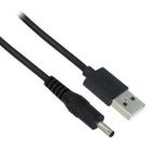 3Ft USB 2.0 A Male to DC ID 1.1mm OD 3.5mm Power Cable - oneprizes.com